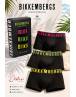 Bikkembergs Underwear Men's Slim-Fit Boxers - 3 set BKK1UTR16TR-ASSORTED Black