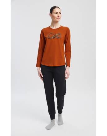 MINERVA Coffee Γυναικεία Πυτζάμα 90-53475-857 CAMEL AW 2026-27