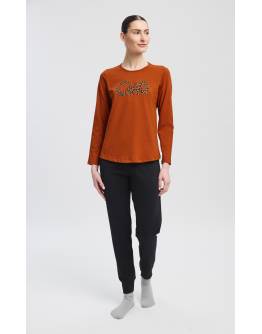 MINERVA Coffee Γυναικεία Πυτζάμα 90-53475-857 CAMEL AW 2026-27