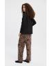 MINERVA Floral- Animal Γυναικεία Πυτζάμα 90-53518-405 BLACK-BROWN LEOPARD AW 2026-27