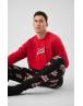 MINERVA Good Habits Ανδρική Πυτζάμα 90-71459-99 RED CHILI AW 2026-27