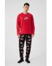 MINERVA Good Habits Ανδρική Πυτζάμα 90-71459-99 RED CHILI AW 2026-27
