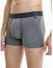 WALK Μπόξερ από bamboo (2 τμχ.) Ανθρακί μελανζέ - Γκρενά W1776_0927