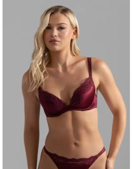 Dorina Origins Shiny Micro Push Up Σουτιέν με ενίσχυση και μπανέλα Cup-B FXPG0053MI127-RD0012 RED