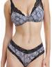 Walk σουτιέν με ενισχυμένα cups και δαντέλα Multicolor W2243_MULTI