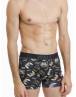 Walk Βαμβακερό μπόξερ με σχέδιο Multicolor W1754-17_MULTI