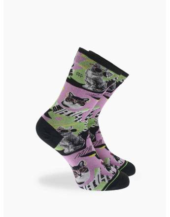 Walk Κάλτσες από bamboo με seamless 360° print Multicolor S600-24_MULTI