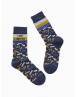 Walk Βαμβακερές κάλτσες με σχέδιο limited edition Mπλε ανοικτό W1064-40_04