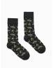 Walk Ανδρικές Κάλτσες από bamboo με σχέδιο ufo Μαύρο W304-54_02