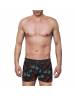 WALK MEN'S BOXER PRINT WITH EXTERNAL WAISTBAND W1754-4