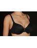 SELENE Σουτιέν Πολυμορφικό με μπανέλα και επένδυση, Cup B - NERO