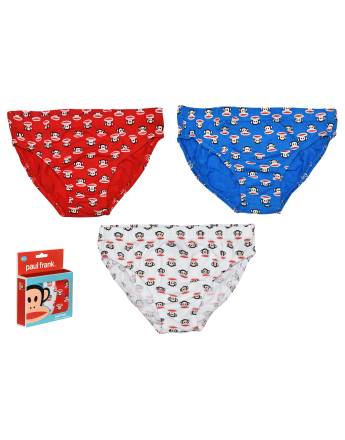 PAUL FRANK SLIP ΑΓΟΡΙ ΕΣΩΡΟΥΧΑ ΣΕΤ 3 ΤΜΧ 95% ΒΑΜΒΑΚΙ-5% ΕΛΑΣΤΑΝ