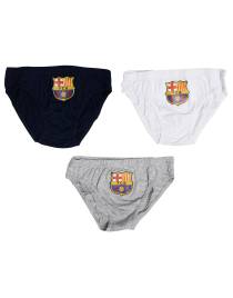 FC BARCELONA SLIP ΑΓΟΡΙ ΕΣΩΡΟΥΧΑ 3ΤΜΧ ΛΕΥΚΟ & ΜΠΛΕ: 100% ΒΑΜΒΑΚΙ ΓΚΡΙ: 60% ΒΑΜΒΑΚΙ 40% POLYESTER BA03031