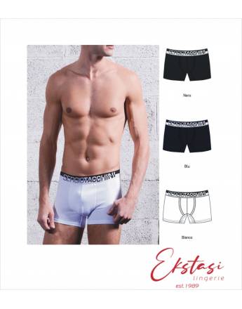 Sergio Tacchini Boxer Ανδρικό 9008 SET 3 X Boxer ΜΑΥΡΟ-ΛΕΥΚΟΙ-ΜΠΛΕ