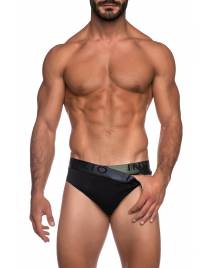 INIZIO ΑΝΔΡΙΚΟ ΣΛΙΠ ΜΕ ΕΞΩΤΕΡΙΚΟ ΜΟΝΤΕΡΝΟ ΛΑΣΤΙΧΟ 2 PACK ΜΑΥΡΟ/ΑΝΘΡΑΚΙ/ΧΑΚΙ 4304