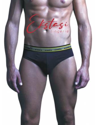 DIADORA 3 SLIP FOR MEN DIADORA DUP 5043 ΜΑΥΡΟ-ΓΚΡΙ-ΜΠΛΕ