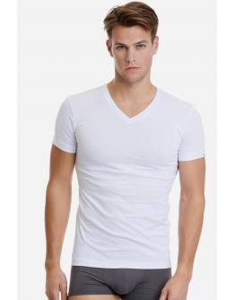 WALK Ανδρικό Βαμβακερό V-neck t-shirt W1921