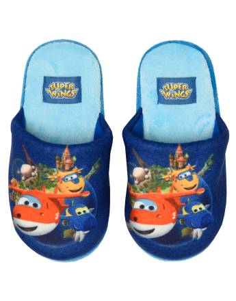 SUPER WINGS Παιδικές παντόφλες Μπλέ SU93604_1