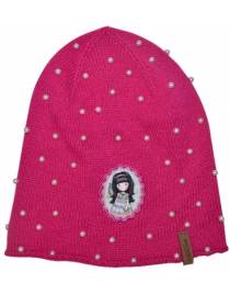 Santoro Gorjuss AND ALL THE THINGS NICE ΣΚΟΥΦΙ 100% ΑΚΡΥΛΙΚΟ ΜΕ ΠΟΥΛΙΕΣ ΚΑΙ ΚΕΝΤΗΤΟ ΣΗΜΑ Χειμώνας 2019-2020