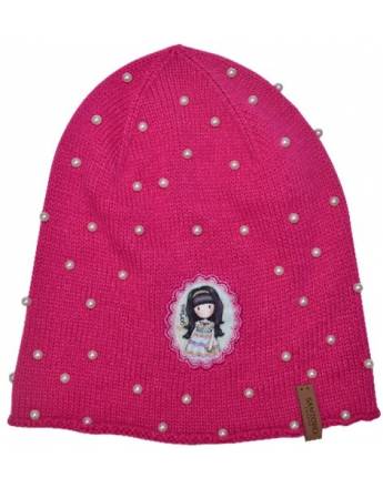 Santoro Gorjuss AND ALL THE THINGS NICE ΣΚΟΥΦΙ 100% ΑΚΡΥΛΙΚΟ ΜΕ ΠΟΥΛΙΕΣ ΚΑΙ ΚΕΝΤΗΤΟ ΣΗΜΑ Χειμώνας 2019-2020