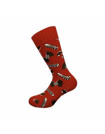 WALK ΑΝΔΡΙΚΗ ΚΑΛΤΣΑ ΜΕ ΣΧΕΔΙΟ ΒΑΜΒΑΚΕΡΗ W1064-15 48. ΚΟΡΑΛΙ