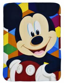 DISNEY MICKEY MOUSE ΠΑΙΔΙΚΗ ΚΟΥΒΕΡΤΑ AΓΟΡΙ FLEECE HAPPY 100% POL 100X140cm D07206WR