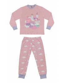 PEPPA PIG ΠΑΙΔΙΚΗ ΠΥΤΖΑΜΑ ΚΟΡΙΤΣΙ ΡΟΖ 100% COTTON PP40503
