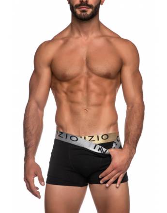 INIZIO BOXER ΜΕ ΕΞΩΤΕΡΙΚΟ ΛΑΣΤΙΧΟ ΣΕ ΥΠΕΡΜΕΓΕΘΗ 2TEM. ΜΑΥΡΟ-ΜΑΥΡΟ 4400-BS2