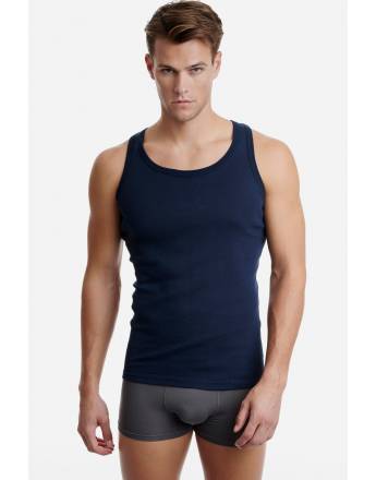 WALK ΑΝΔΡΙΚΗ ΒΑΜΒΑΚΕΡΗ ΦΑΝΕΛΑ ΤΙΡΑΝΤΑ W1950 ΜΠΛΕ