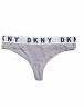 DKNY Γυναικείο String Cosy Boyfriend Thong DK4529 ΓΚΡΙ
