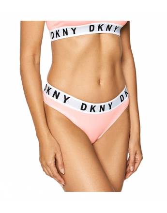 DKNY Γυναικείο String Cosy Boyfriend Thong DK4529 ΡΟΖ