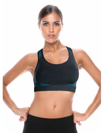 INTIMIDEA ΜΠΟΥΣΤΑΚΙ-Woman Bra ACTIVE-FIT 110927 ΜΑΥΡΟ