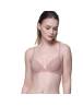 DORINA ROSA PUSH UP ΜΕ ΕΝΙΣΧΥΣΗ ΚΑΙ ΜΠΑΝΕΛΑ 3/4 CUP Β, D001681MI033-PK0013 PINK-ΡΟΖ