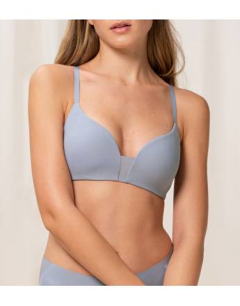 Triumph Flex Smart P EX Γυναικείο Σουτιέν Γκρί - 10213788-7686