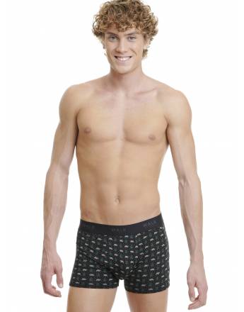 WALK ΑΝΔΡΙΚΟ ΜΠΟΞΕΡ BAMBOO ΜΕ ΣΧΕΔΙΟ X-MAS GIFTBOX CHR-18 MULTICOLOR