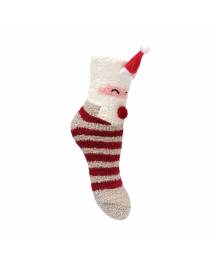 WALK ΓΥΝΑΙΚΕΙΕΣ-ΠΑΙΔΙΚΕΣ ΧΝΟΥΔΩΤΕΣ ΚΑΛΤΣΕΣ X-MAS ΜΕ ΣΧΕΔΙΟ & ΑΝΤΙΟΛΙΣΘΗΤΙΚΟ ΠΑΤΟ CHR-22 KOKKINO-ΜΠΕΖ