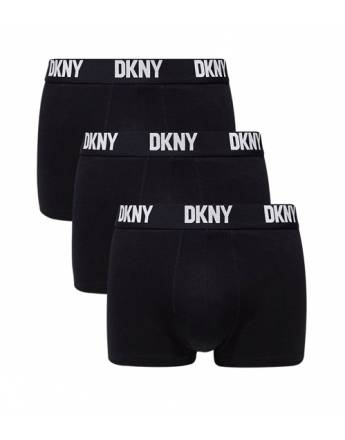DKNY Ανδρικά Boxer Seattle Trunks - SET 3TEM U5-61738-3PKA Μαύρο