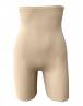 SECRET WEAPONS - Shapewear Shorts SW053 Ψηλόμεσο Λαστέξ με πόδι Μπεζ