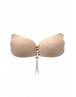 SECRET WEAPONS Αυτοκόλλητο Σουτιέν Lace Push Up Bra (Cups) CUP B-C-D-E Μπεζ SW045