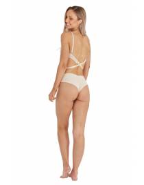 SECRET WEAPONS Low Back Bra Extender SW034N-Τιραντες επέκτασης για βαθιά πλάτη Μπεζ