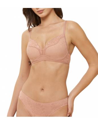 TRIUMPH ΣΟΥΤΙΕΝ FIT SMART P01 EX ΜΠΕΖ-ΧΡΩΜΑ ΔΕΡΜΑΤΟΣ ΧΩΡΙΣ ΜΠΑΝΕΛΑ ΜΕ ΕΛΑΦΡΙΑ ΕΝΙΣΧΥΣΗ 10205981-7575