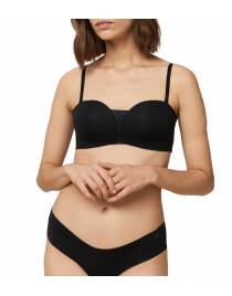 TRIUMPH FLEX SMART DP EX ΣΟΥΤΙΕΝ STRAPLESS ΧΩΡΙΣ ΜΠΑΝΕΛΑ ΜΕ ΕΛΑΦΡΑ ΕΝΙΣΧΥΣΗ ΜΑΥΡΟ 10214443-0004