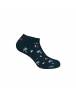 WALK Sneaker κάλτσες από bamboo με σχέδιο παραλία W325-6 04 Mπλε ανοικτό
