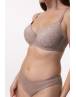 DORINA ΓΥΝΑΙΚΕΙΟ LILITH BRIEF-SLIP 2TEM. D000749LA094-2X0265 Beige/Purple