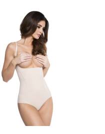 JULIMEX BASIC UNDERBUST SHAPING BODY-ΟΛΟΣΩΜΟΣ ΚΟΡΣΕΣ ΜΕ ΤΙΡΑΝΤΕΣ 219 - ΜΠΕΖ