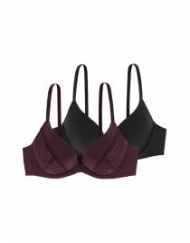 DORINA ΣΟΥΤΙΕΝ KELSEA-2PP (2 TEM) PLUNGE 3/4 CUP-B, ΜΕ ΜΠΑΝΕΛΑ ΚΑΙ ΕΝΙΣΧΥΣΗ FXPG0007LA099-2X0324 RED/BLACK