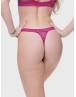 DORINA ΓΥΝΑΙΚΕΙΟ SLIP KOA-2PP(2 TEM) STRING FXST0003ME021-2X0310 PINK/BLACK