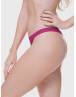 DORINA ΓΥΝΑΙΚΕΙΟ SLIP KOA-2PP(2 TEM) STRING FXST0003ME021-2X0310 PINK/BLACK