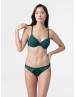 DORINA ΓΥΝΑΙΚΕΙΟ SLIP AIDAN-2PP BRIEF FXBF0014ME020-2X0311 GREEN/BLACK