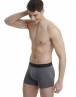 Walk Ανδρικό Μπόξερ από bamboo Γκρι σκούρο 1770-10